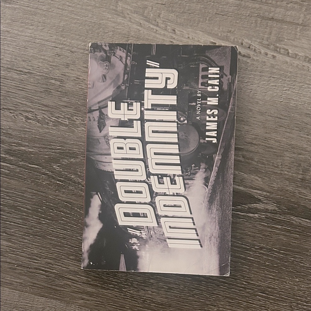 Double Indemnity by James M. Cain Book, 1989